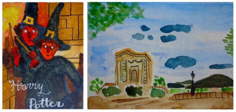 First Watercolors