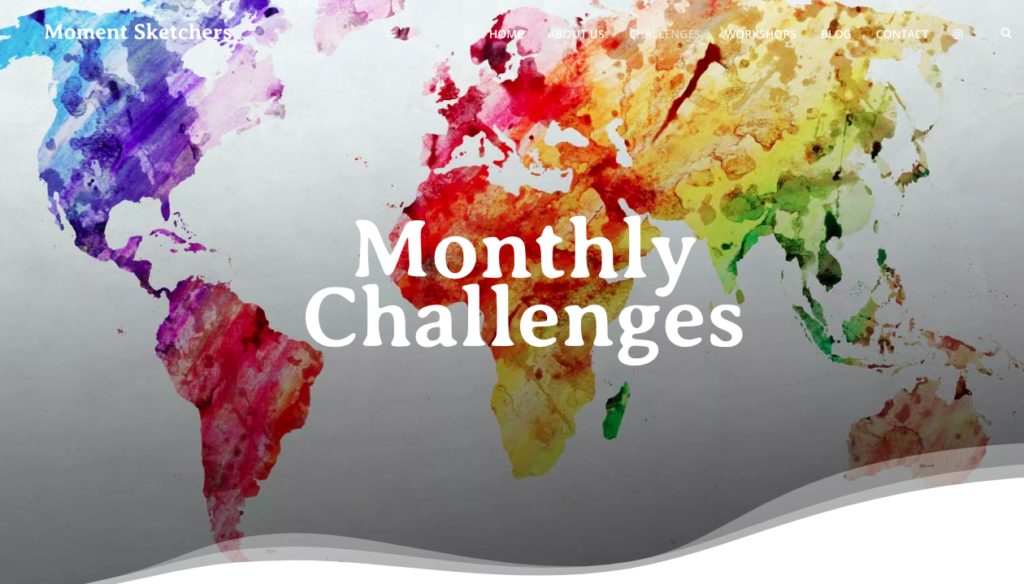 Moment Sketchers - Monthly Challenges