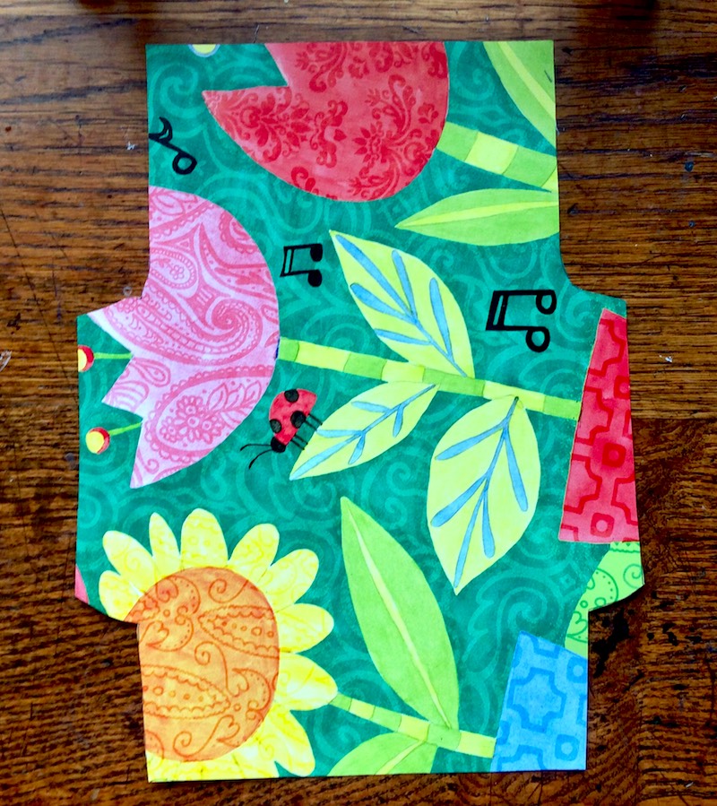 diy snail mail envelopes