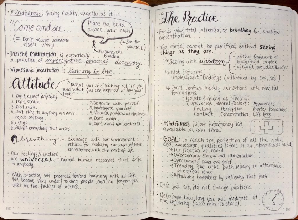 MIndfulness in Plain English Notes 2
