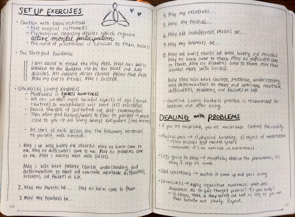 MIndfulness in Plain English Notes 5