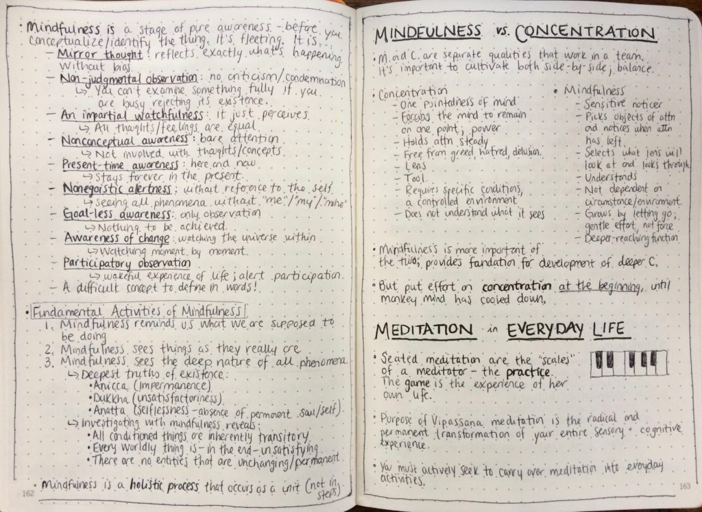 MIndfulness in Plain English Notes 7