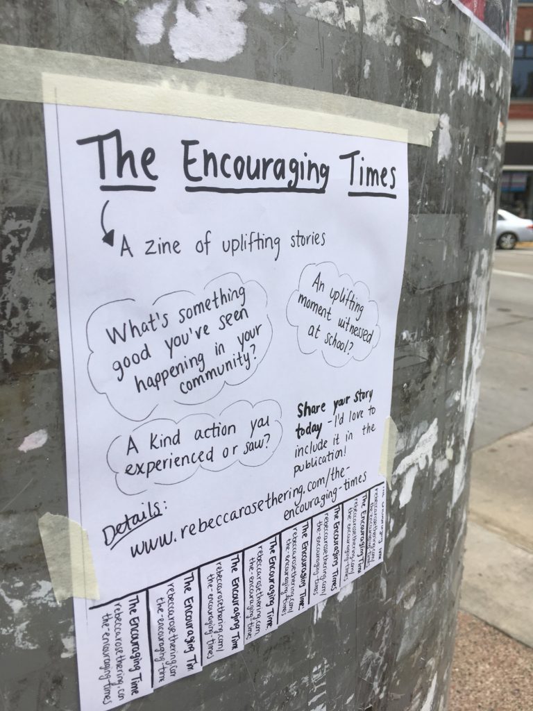 the encouraging times flyer