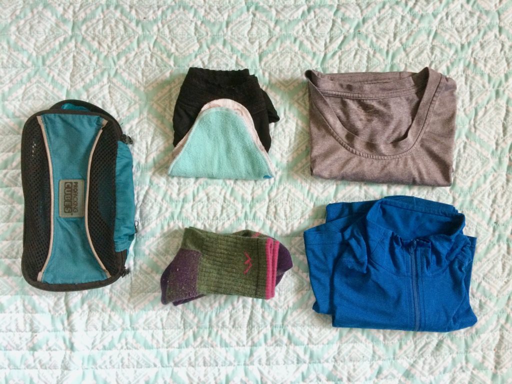 Socks, underwear, extra shirts