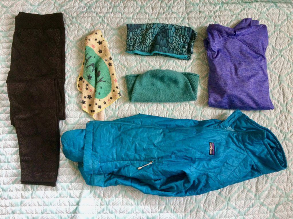 Long sleeves, jacket, leggings