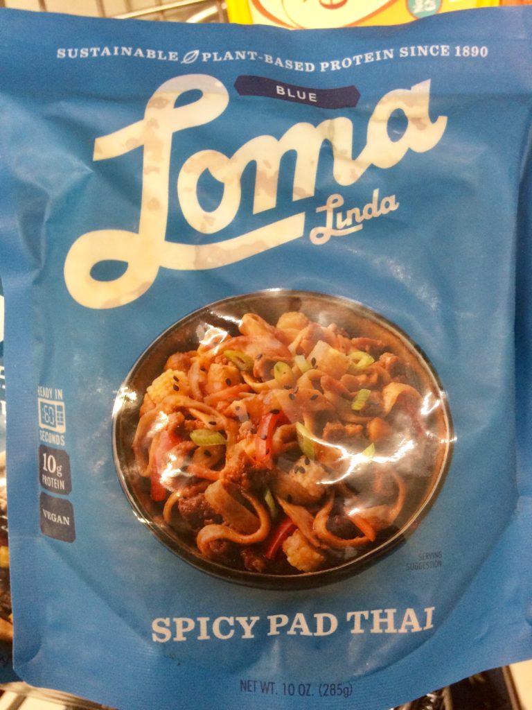 Loma Linda vegan meal