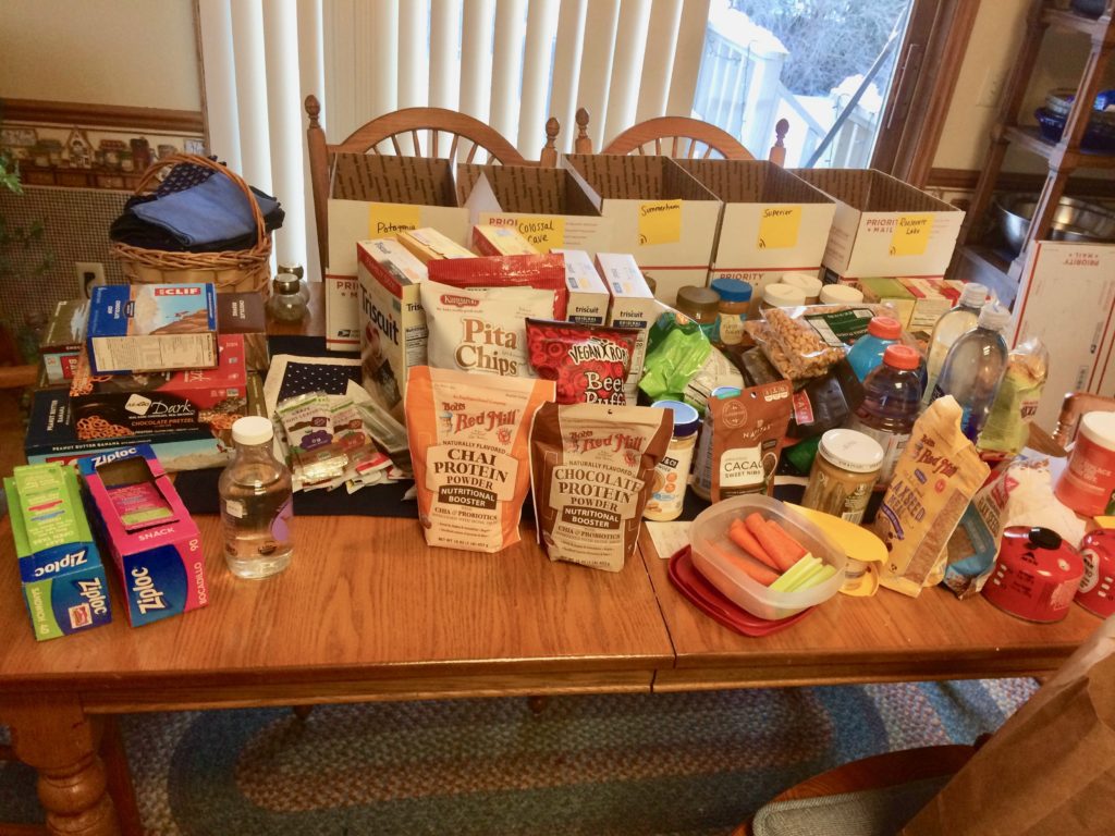 AZT grocery shopping vegan
