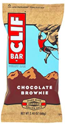 Chocolate brownie clif bar