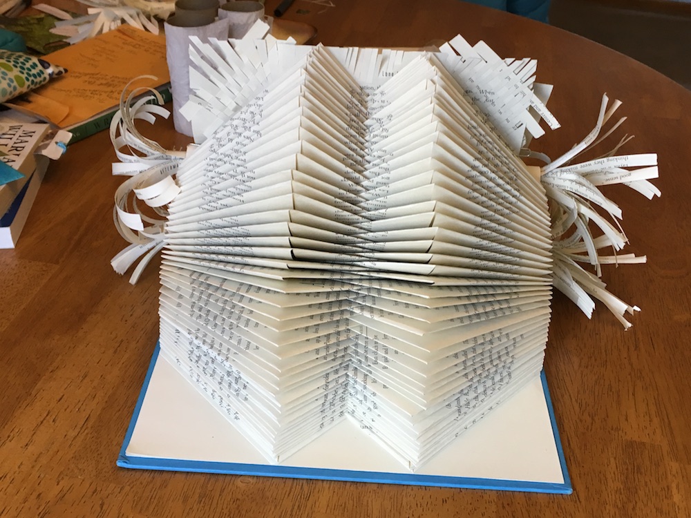 book art project back