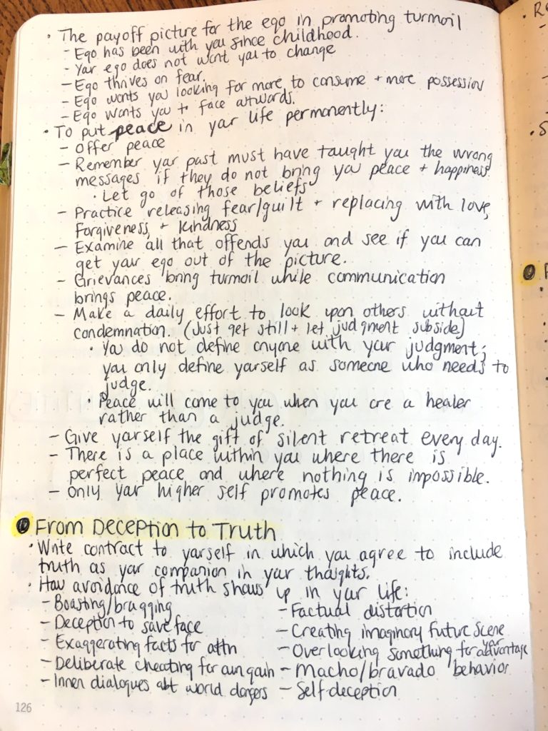 your sacred self book notes
