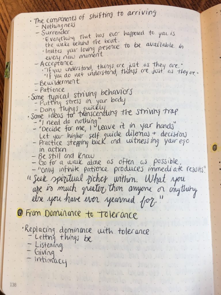 your sacred self book notes